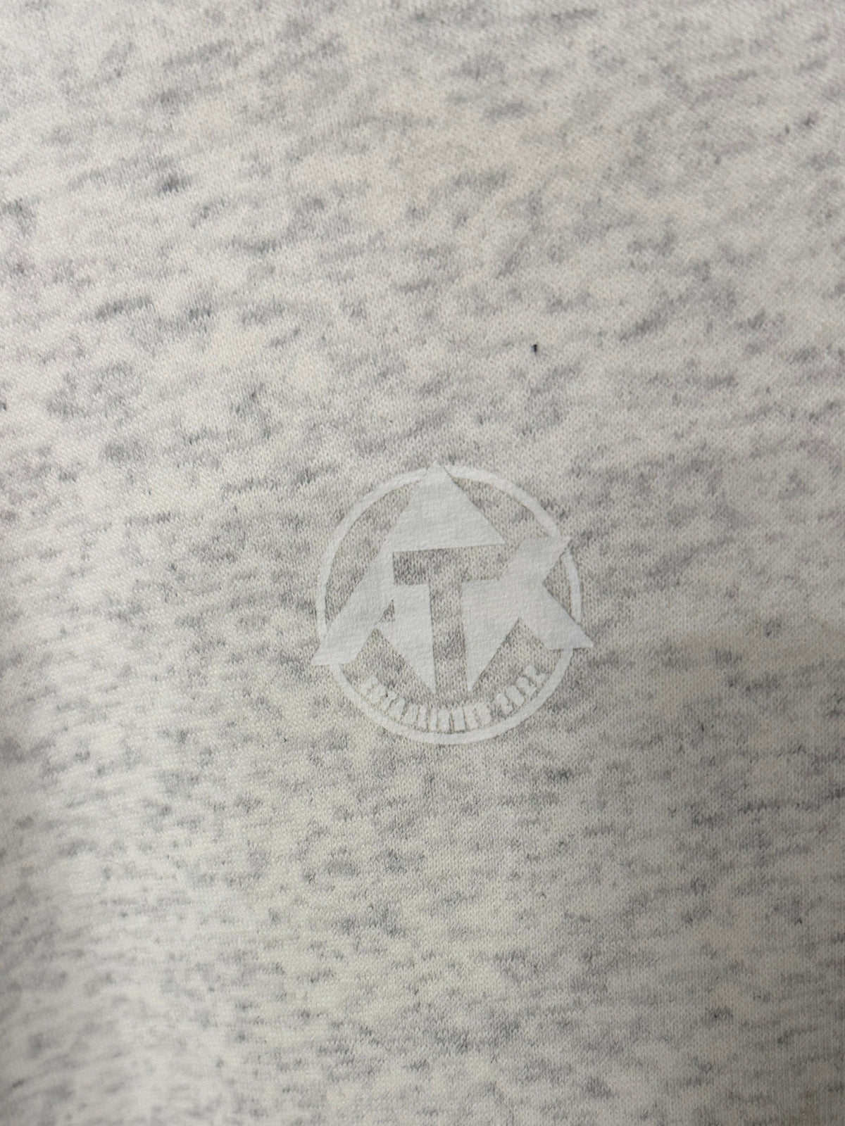 Front of Hoodie Gray Heather