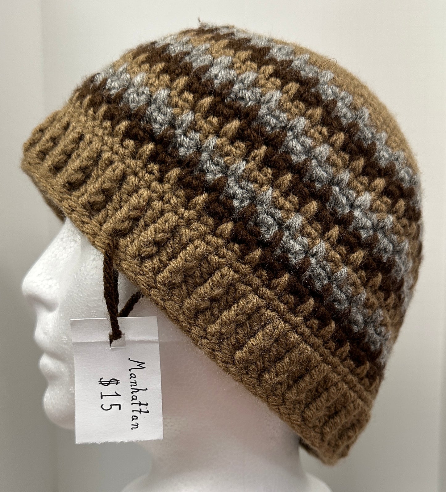 Manhattan Crochet Beanie