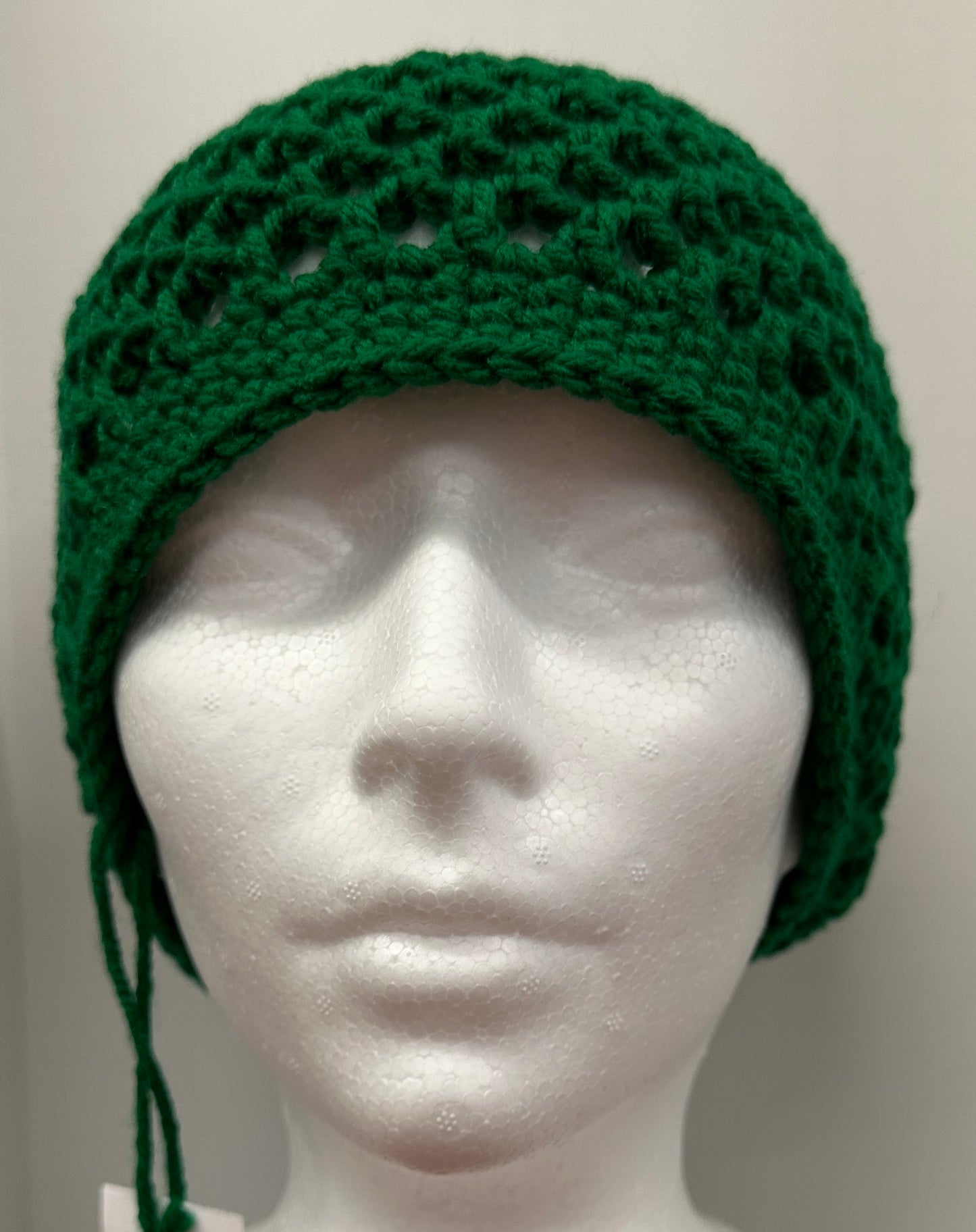Mesh Slouchy Crochet Beanie