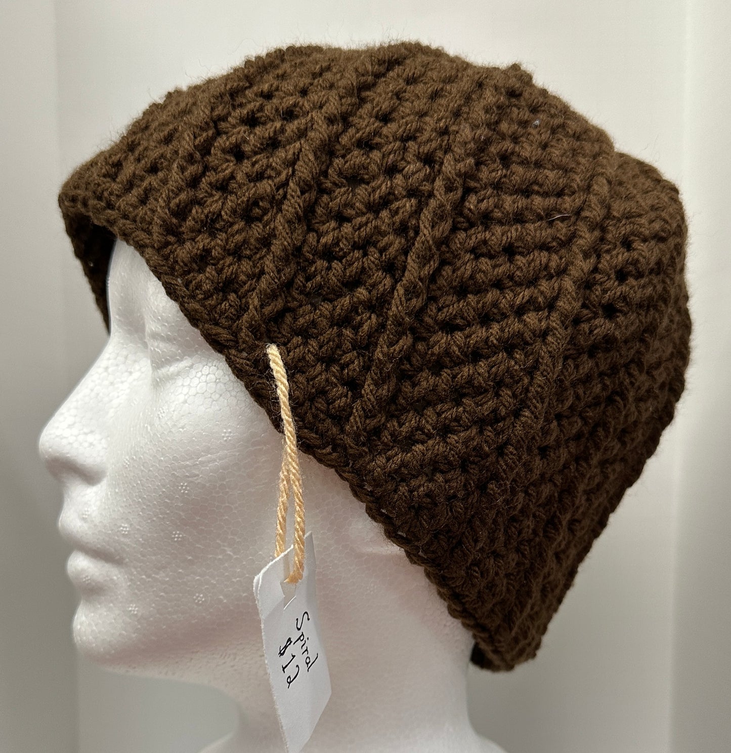 Spiral Crochet Beanie