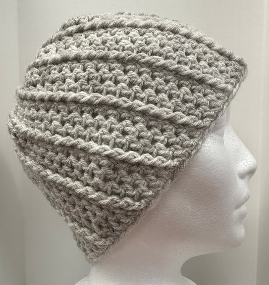 Spiral Crochet Beanie
