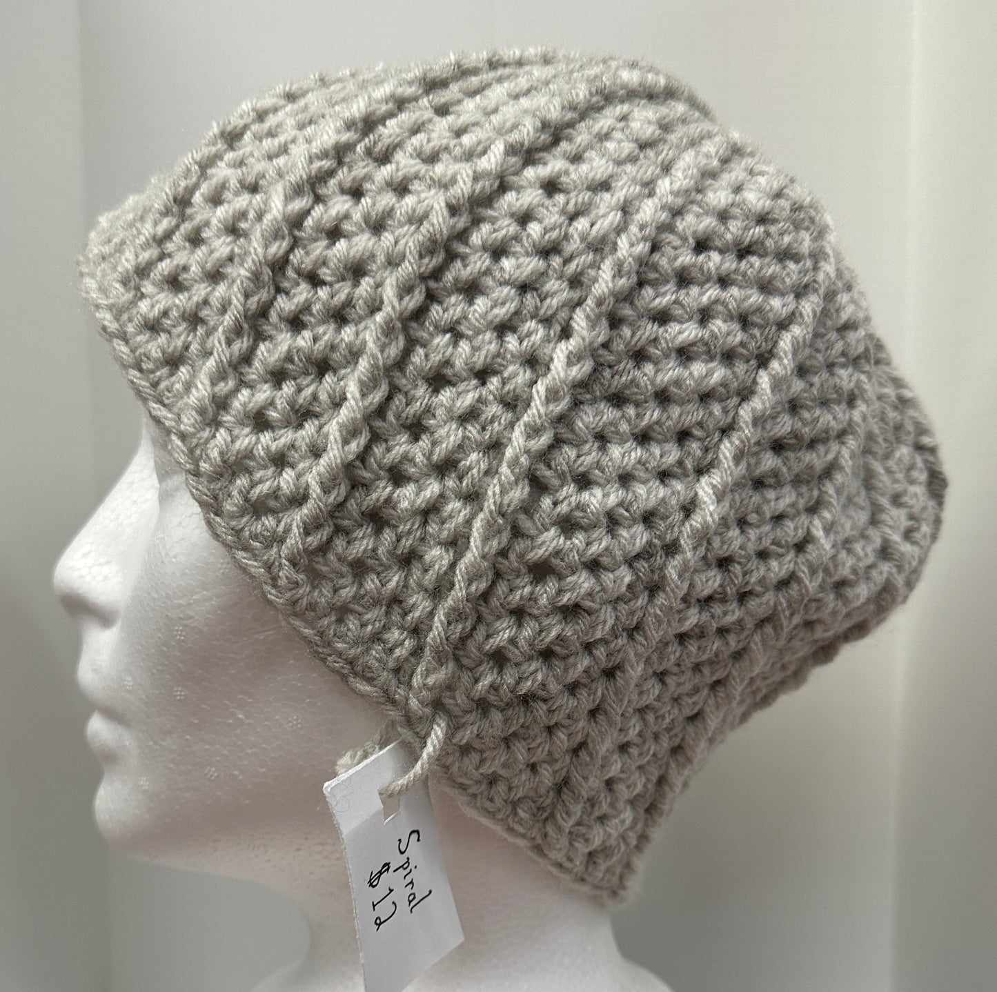 Spiral Crochet Beanie
