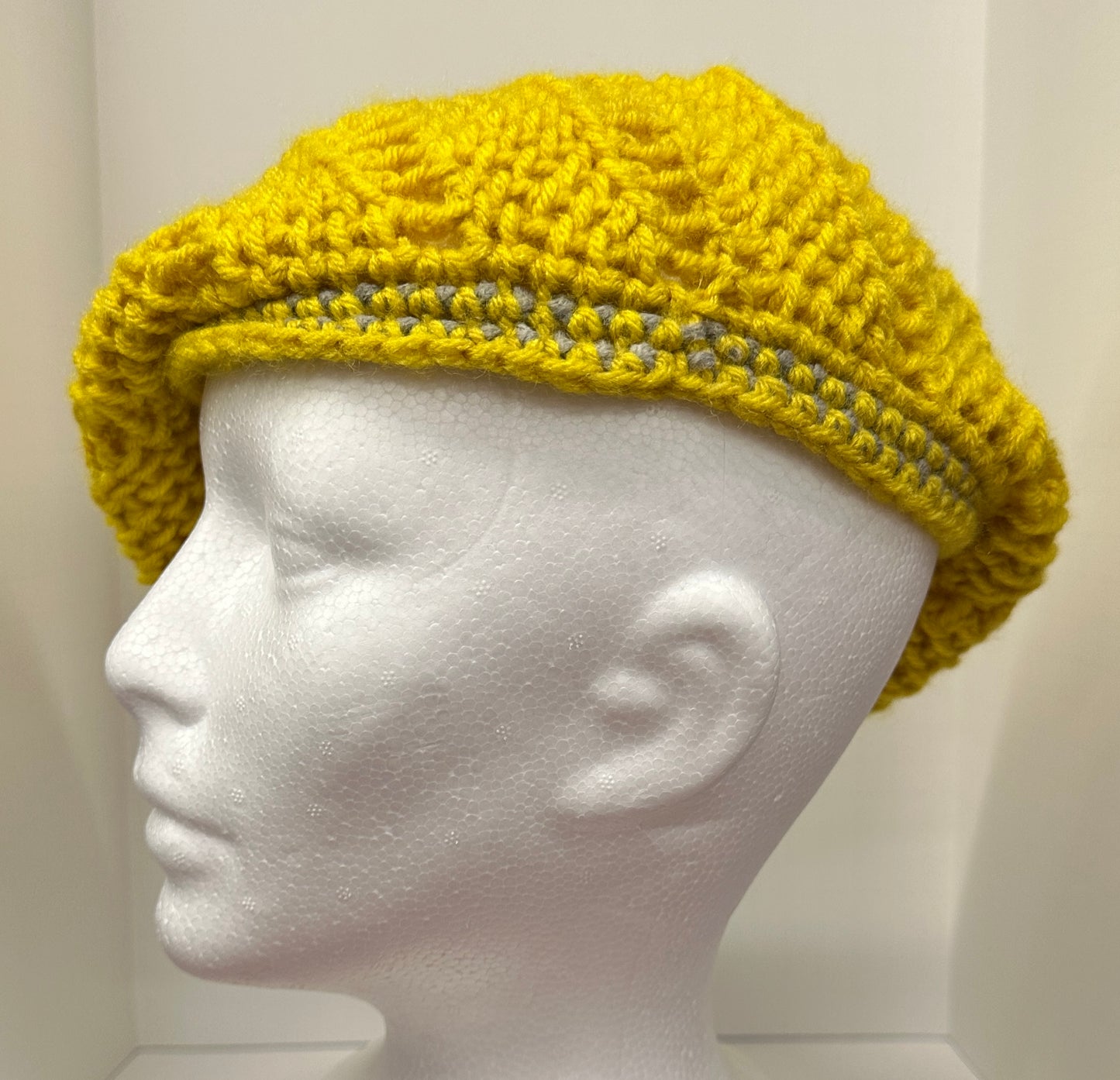 Beret Crochet Beanie