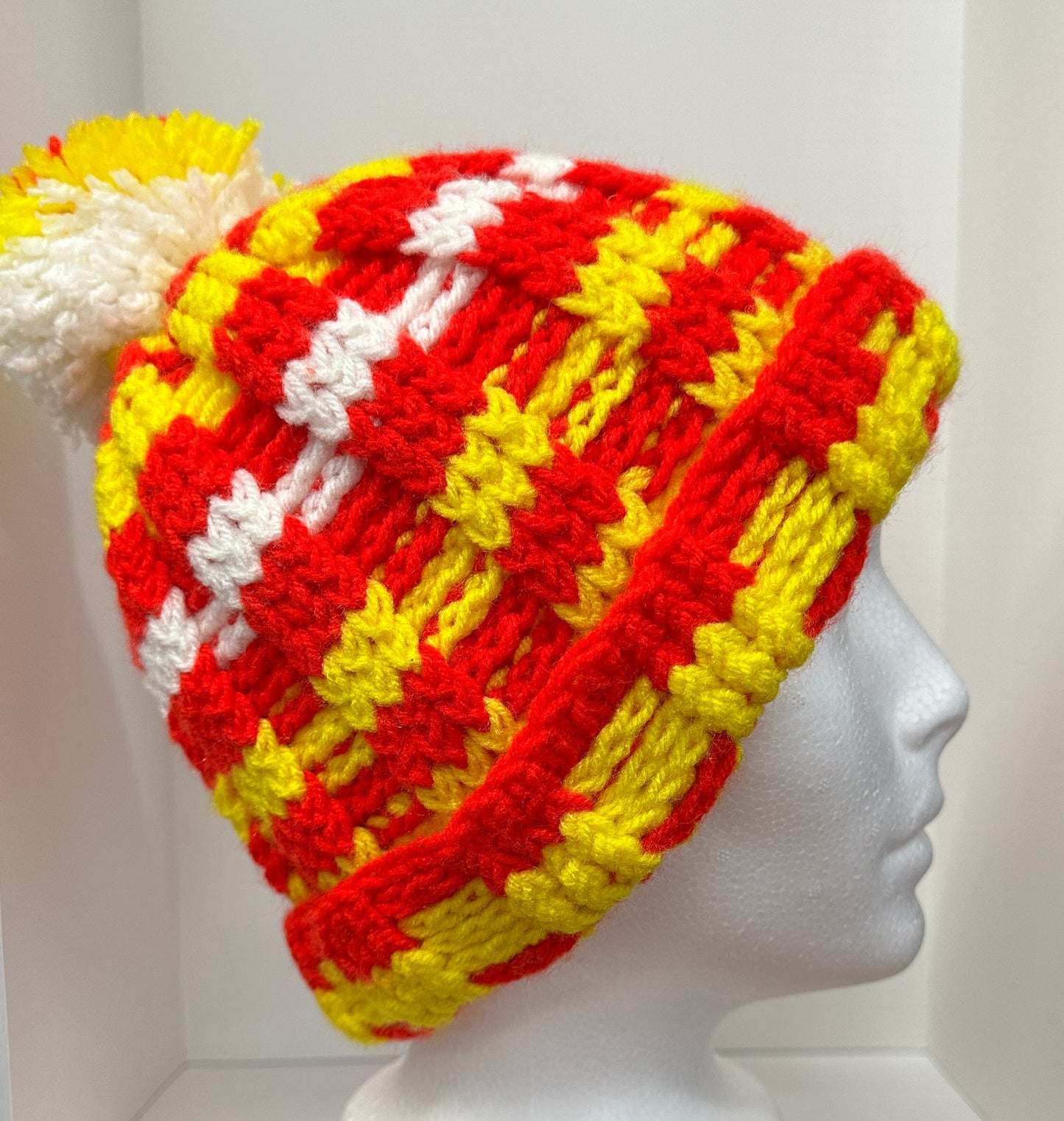 Chunky Ribbed Crochet Beanie