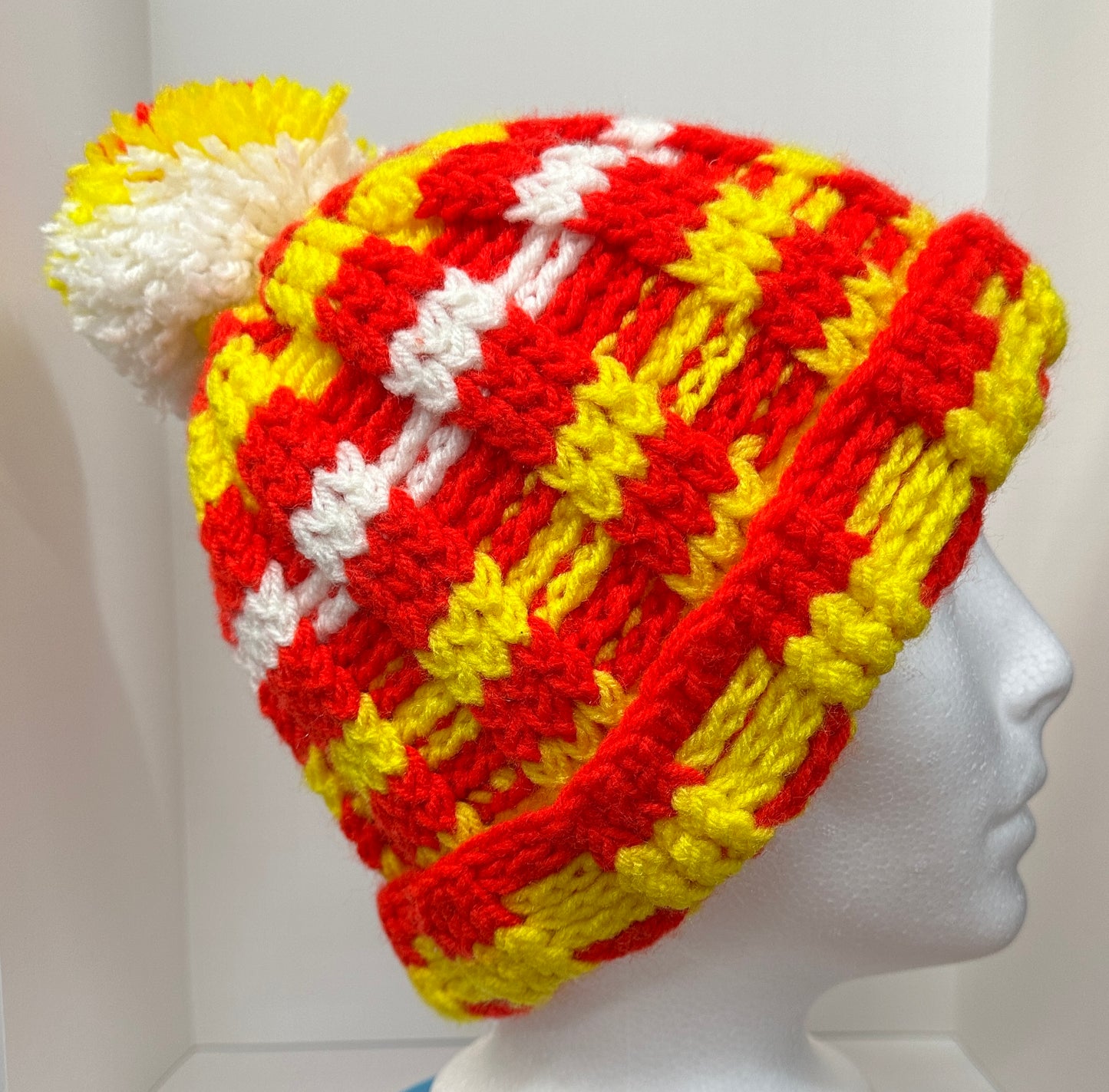 Chunky Ribbed Crochet Beanie